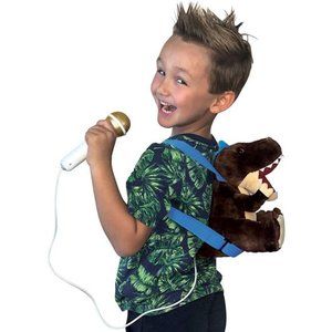Presents The Sing Along Crew Speaker & Microphone Plush Kids Karaoke Backpack